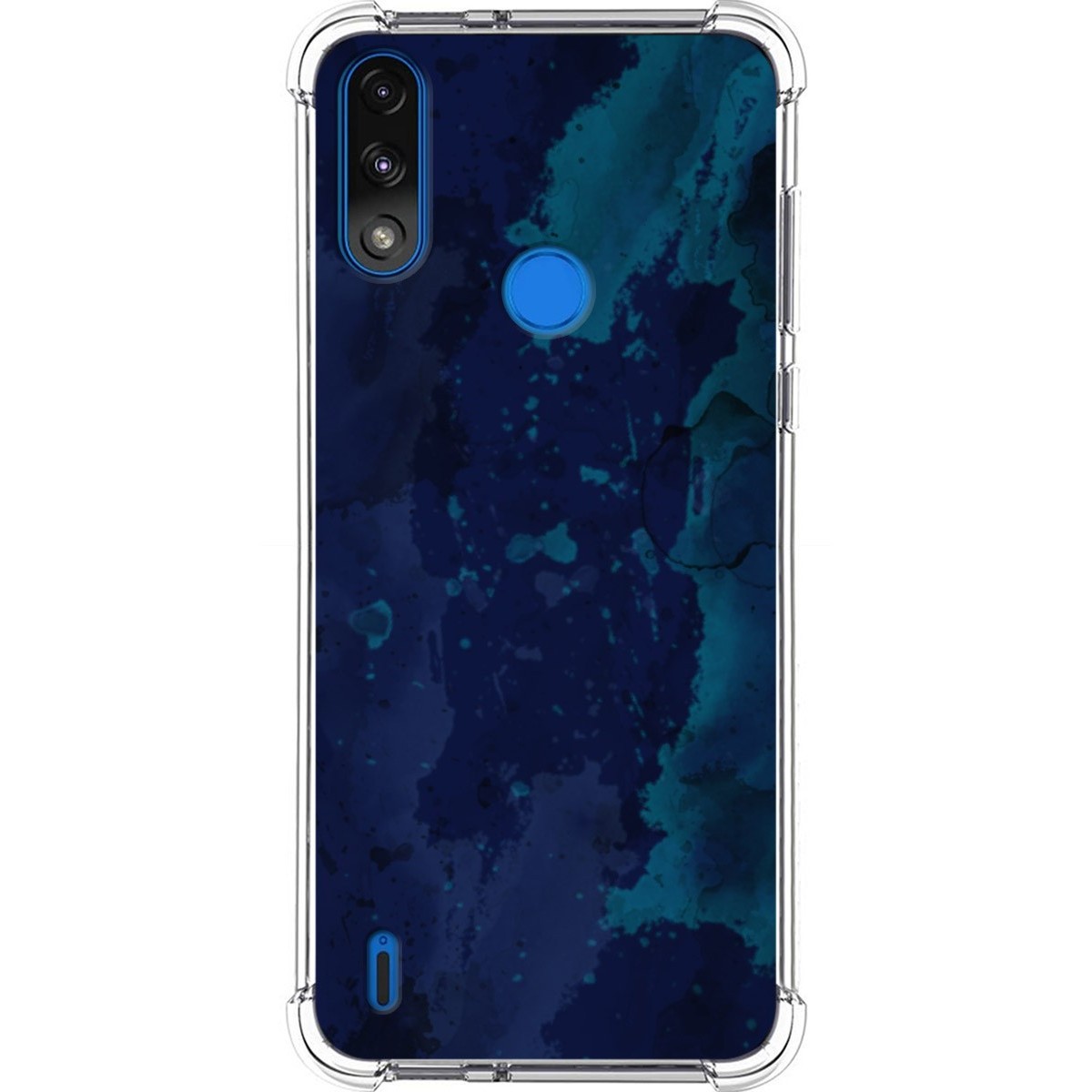 Funda Silicona Antigolpes para Motorola Moto E7 Power diseño Acuarela 13 Dibujos