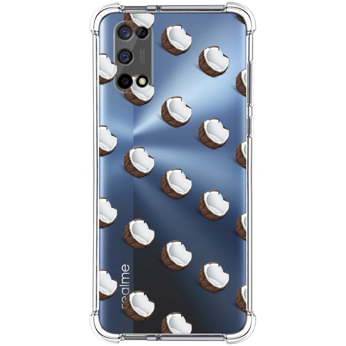 Funda Silicona Antigolpes para Realme 7 5G diseño Cocos Dibujos