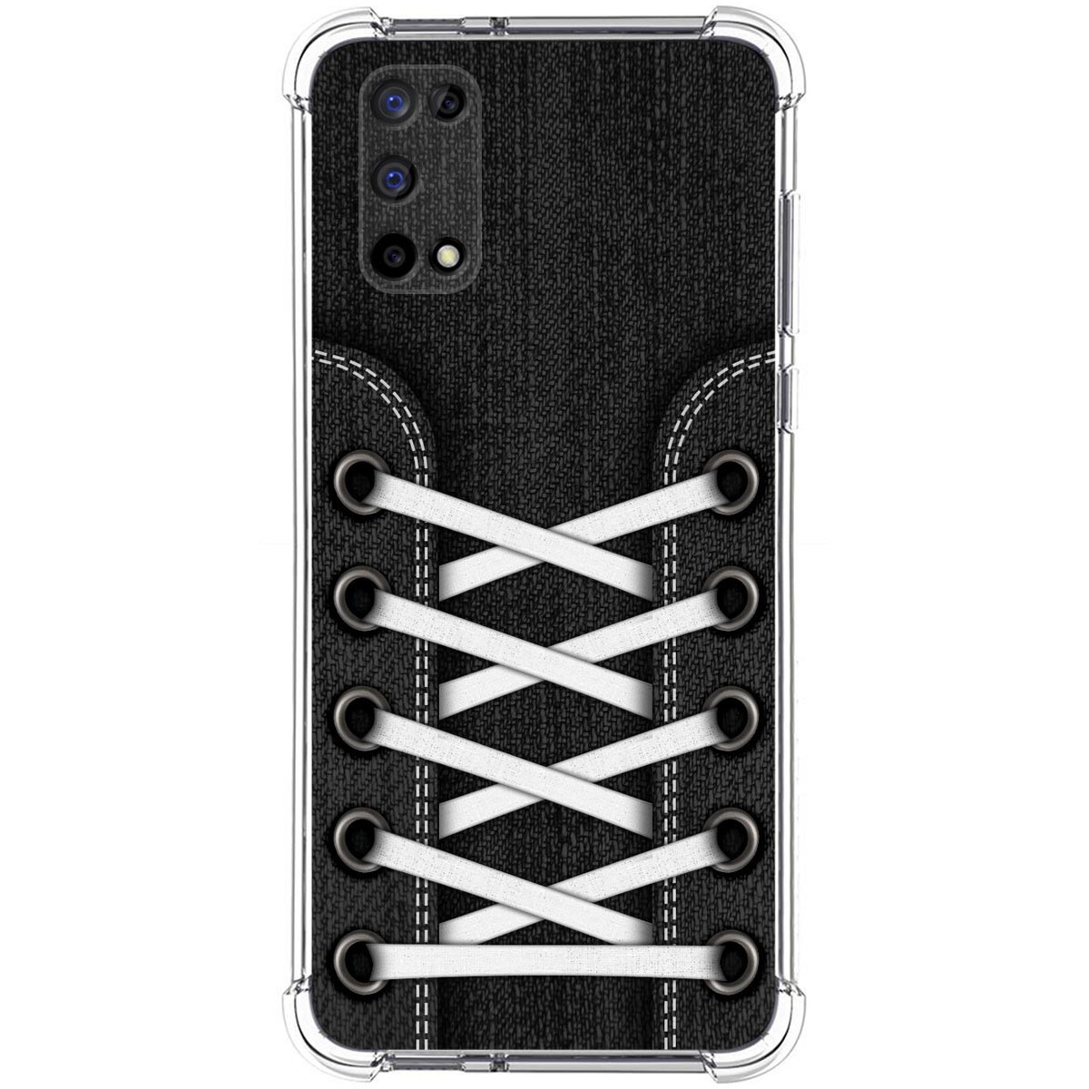 Funda Silicona Antigolpes para Realme 7 5G diseño Zapatillas 02 Dibujos