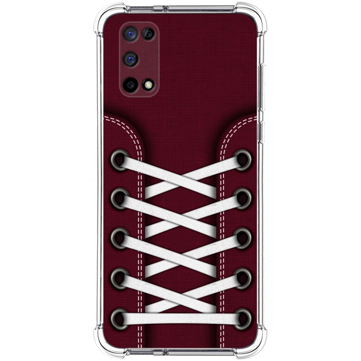 Funda Silicona Antigolpes para Realme 7 5G diseño Zapatillas 17 Dibujos