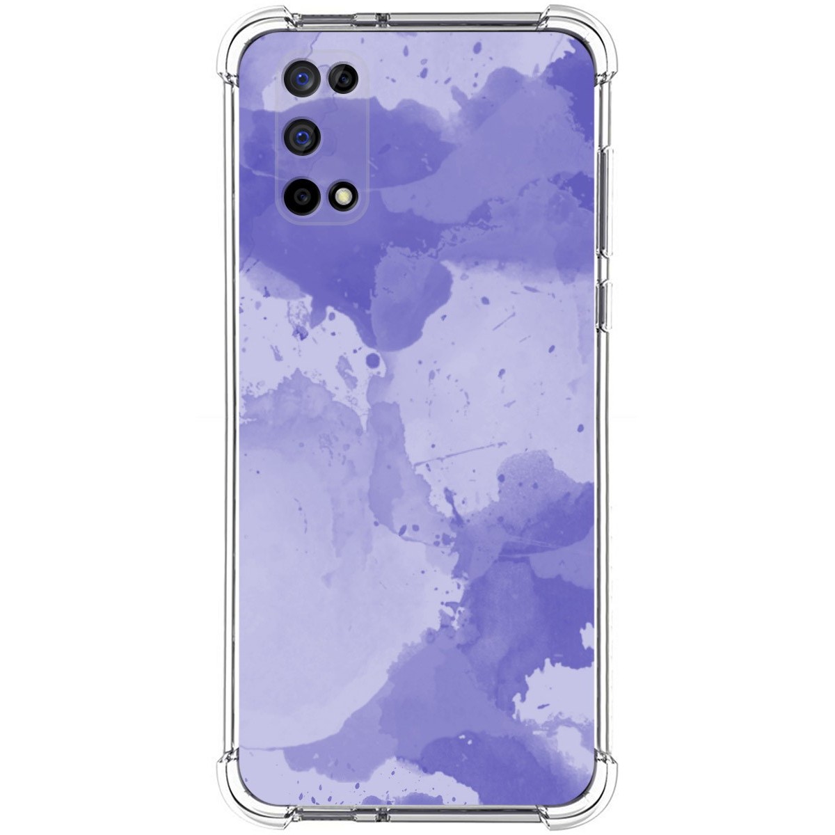 Funda Silicona Antigolpes para Realme 7 5G diseño Acuarela 01 Dibujos