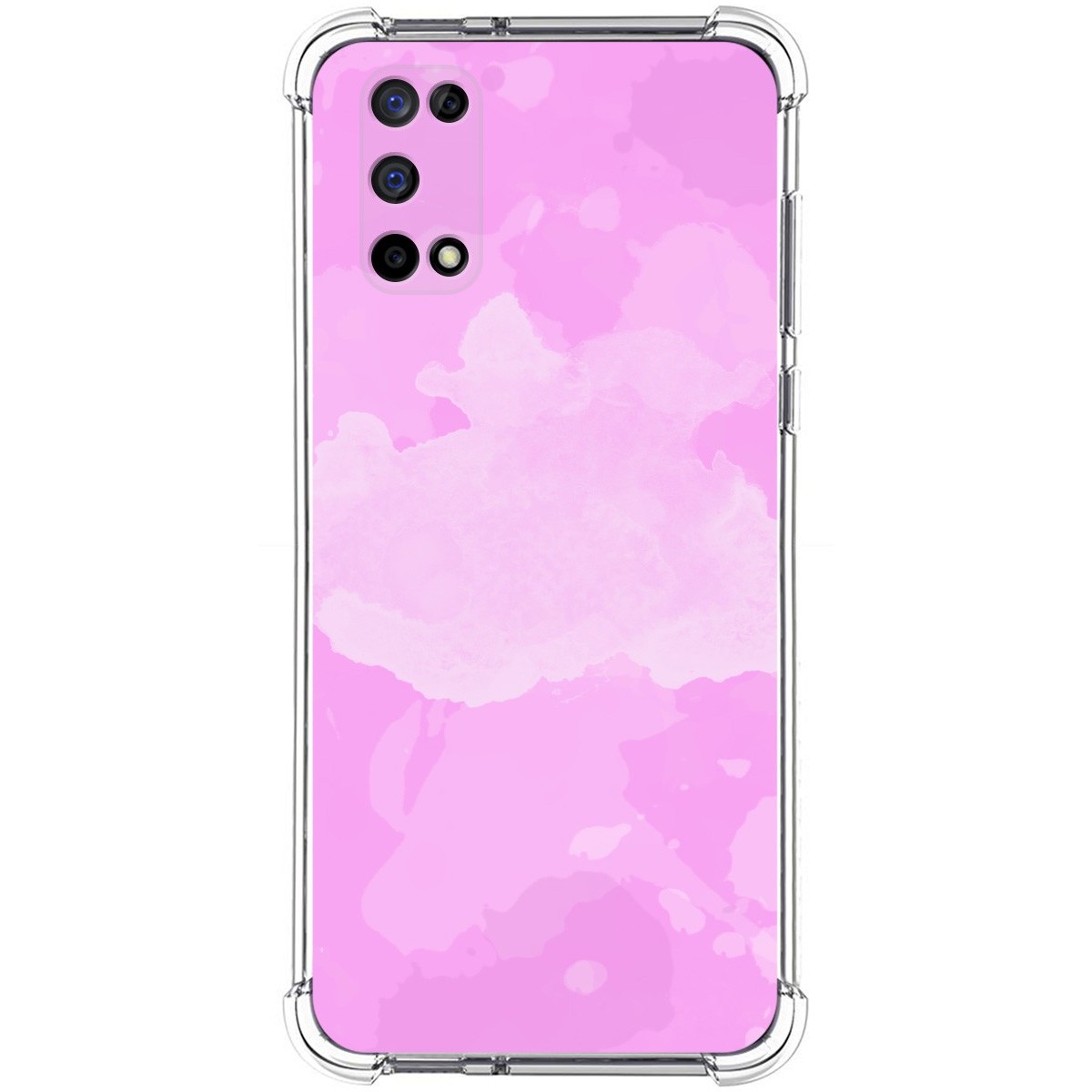 Funda Silicona Antigolpes para Realme 7 5G diseño Acuarela 04 Dibujos