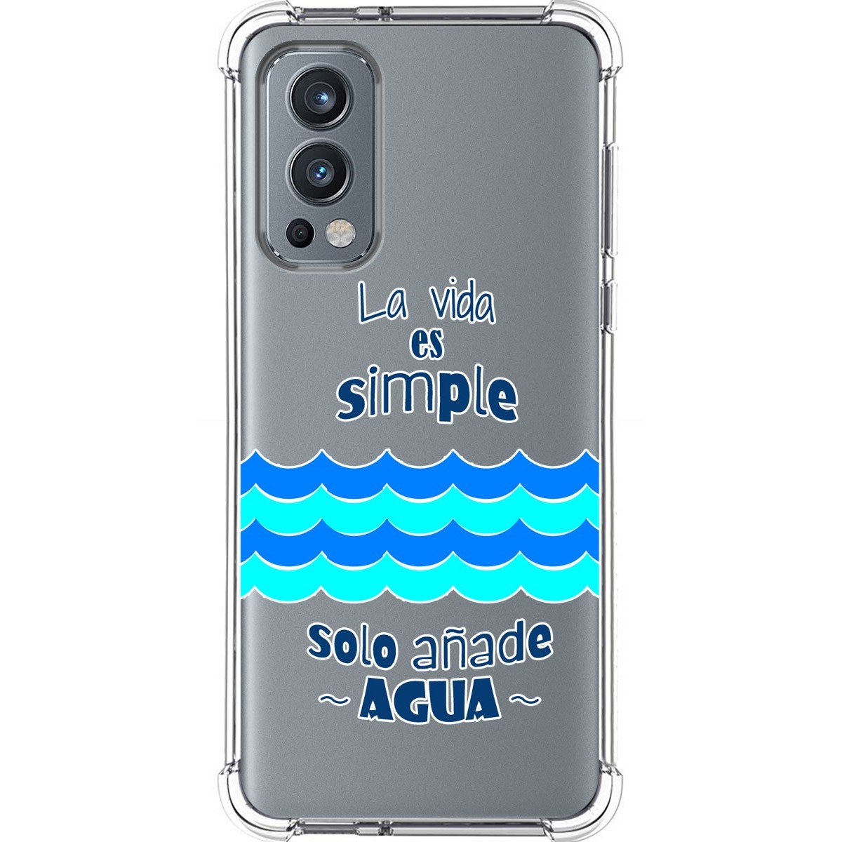 Funda Silicona Antigolpes para OnePlus Nord 2 5G diseño Agua Dibujos