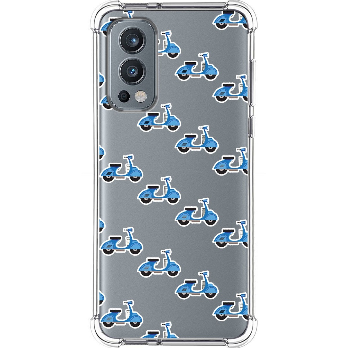 Funda Silicona Antigolpes para OnePlus Nord 2 5G diseño Scooter Dibujos