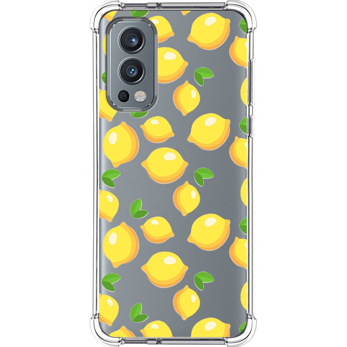 Funda Silicona Antigolpes para OnePlus Nord 2 5G diseño Limones Dibujos