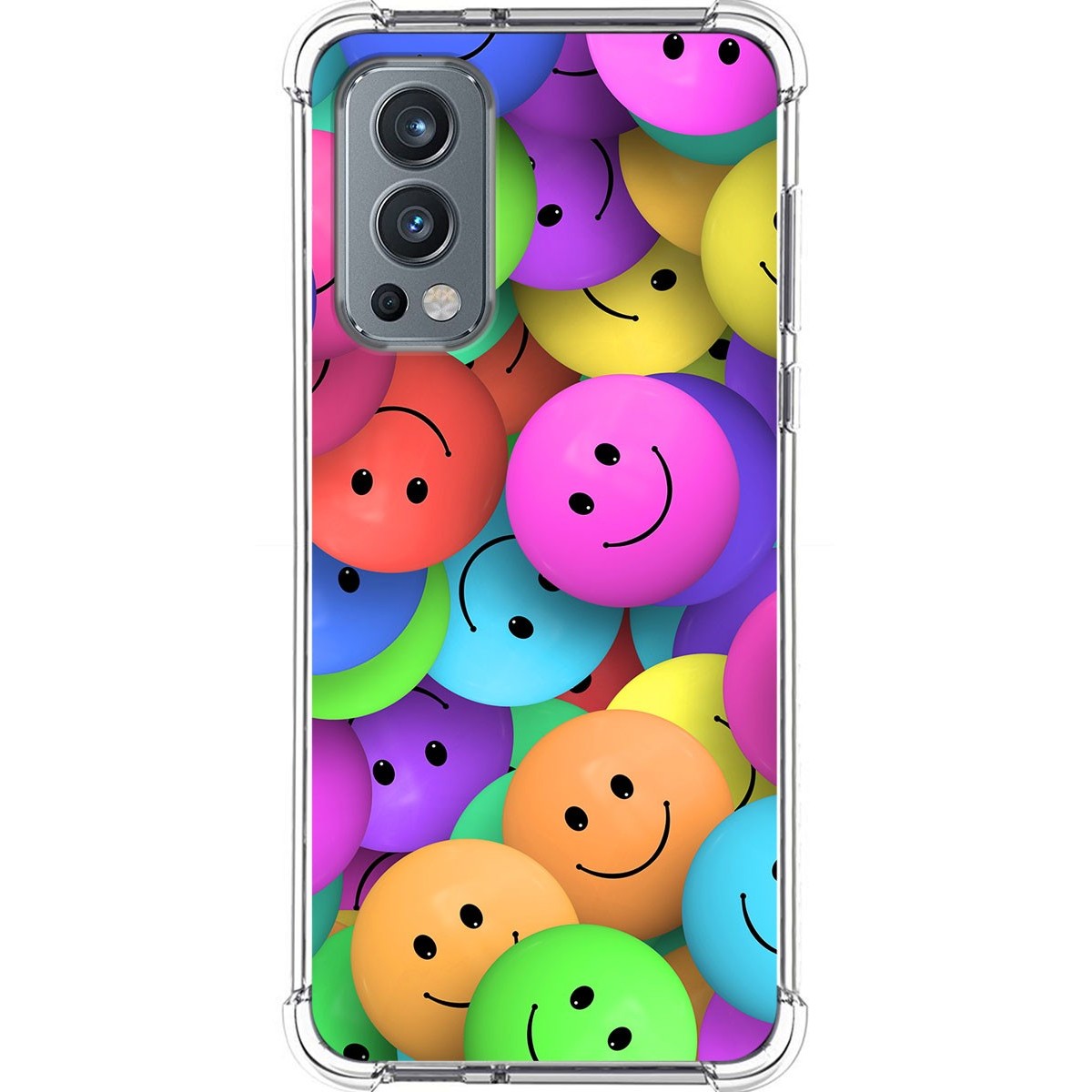 Funda Silicona Antigolpes para OnePlus Nord 2 5G diseño Smile Dibujos