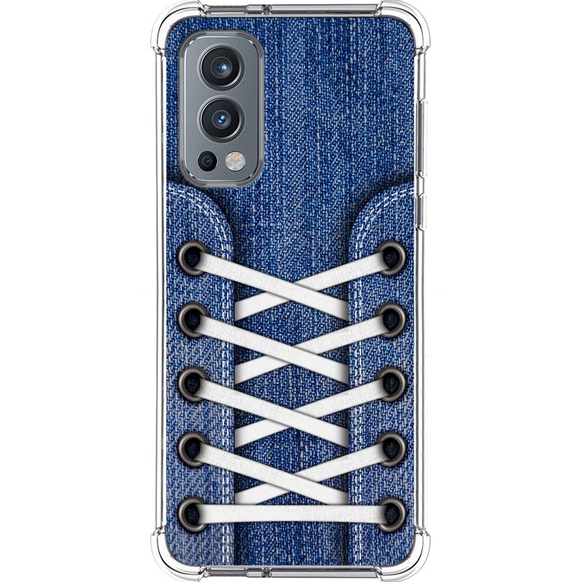 Funda Silicona Antigolpes para OnePlus Nord 2 5G diseño Zapatillas 01 Dibujos