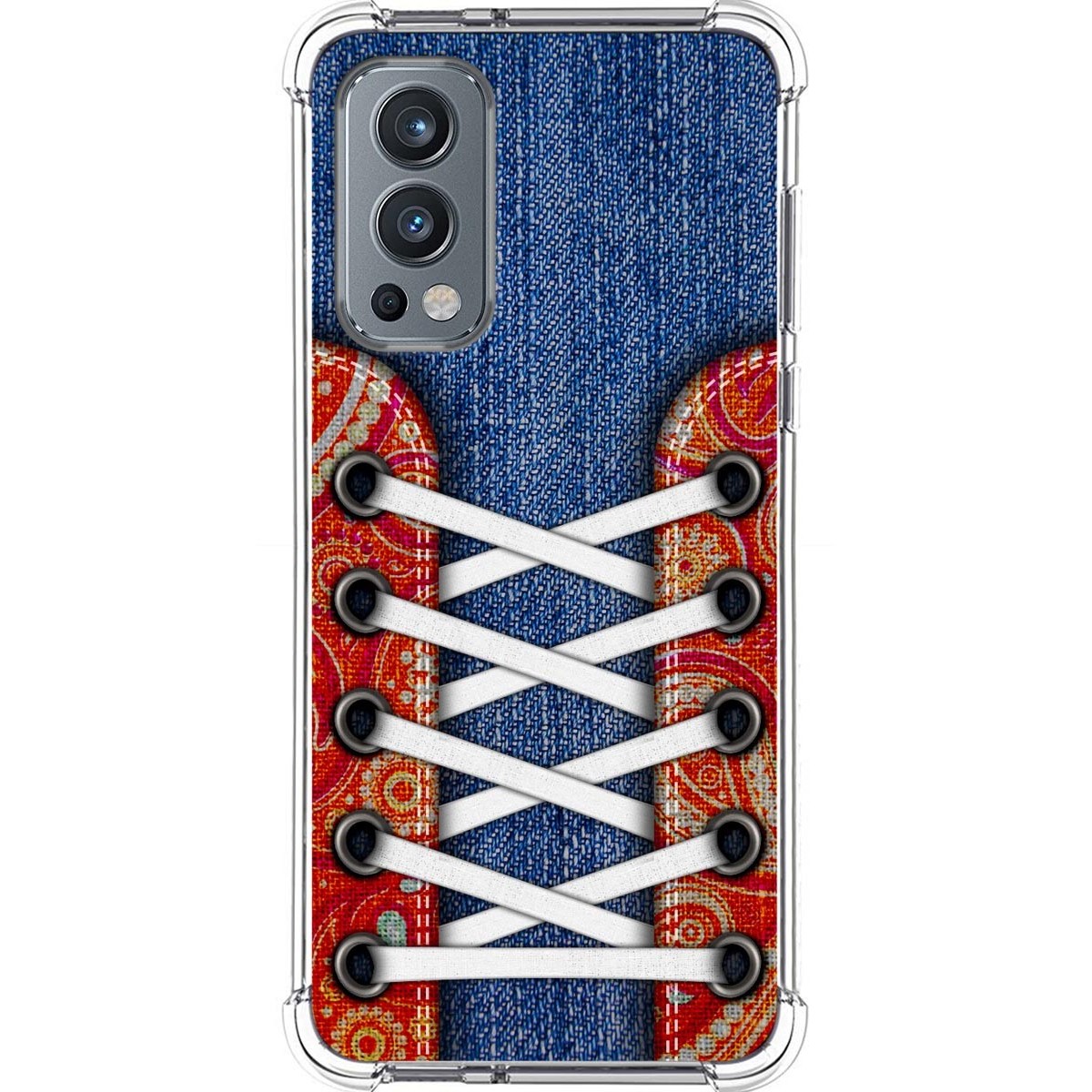 Funda Silicona Antigolpes para OnePlus Nord 2 5G diseño Zapatillas 11 Dibujos