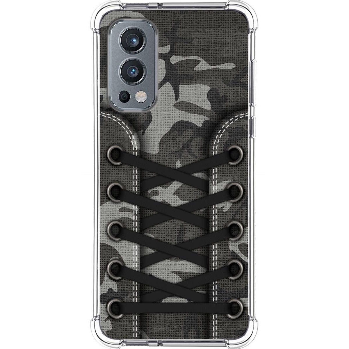 Funda Silicona Antigolpes para OnePlus Nord 2 5G diseño Zapatillas 15 Dibujos