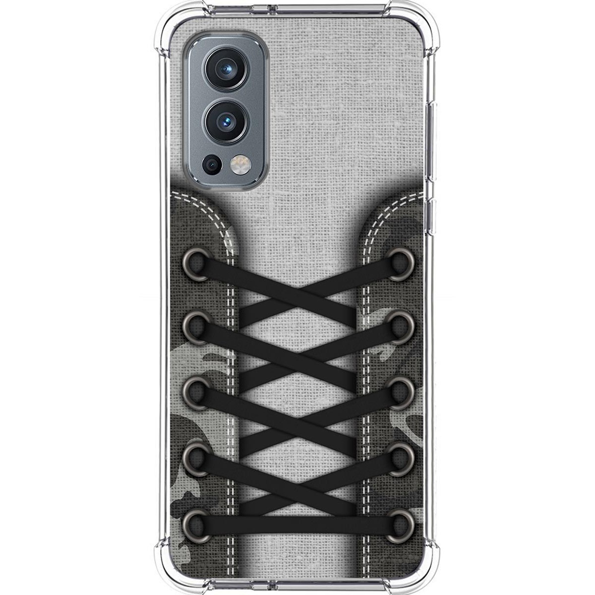 Funda Silicona Antigolpes para OnePlus Nord 2 5G diseño Zapatillas 16 Dibujos