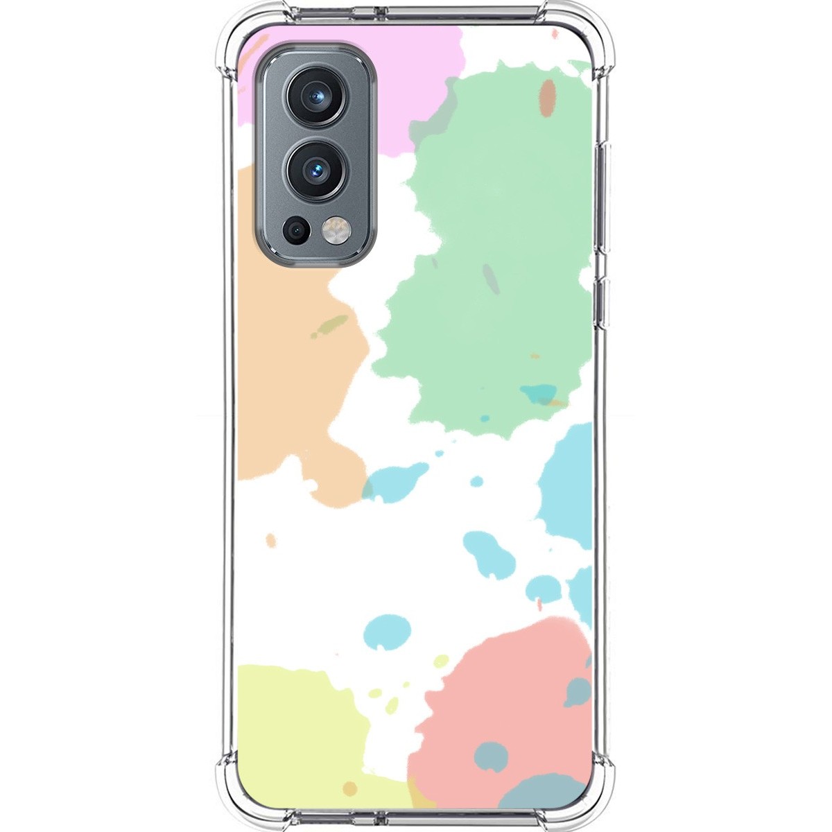 Funda Silicona Antigolpes para OnePlus Nord 2 5G diseño Acuarela 05 Dibujos