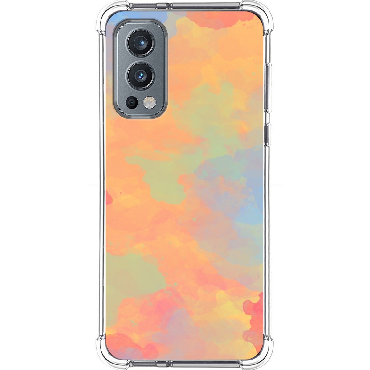 Funda Silicona Antigolpes para OnePlus Nord 2 5G diseño Acuarela 08 Dibujos