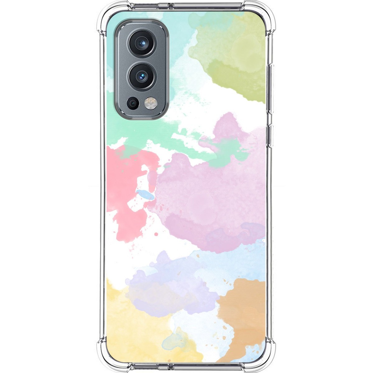 Funda Silicona Antigolpes para OnePlus Nord 2 5G diseño Acuarela 11 Dibujos