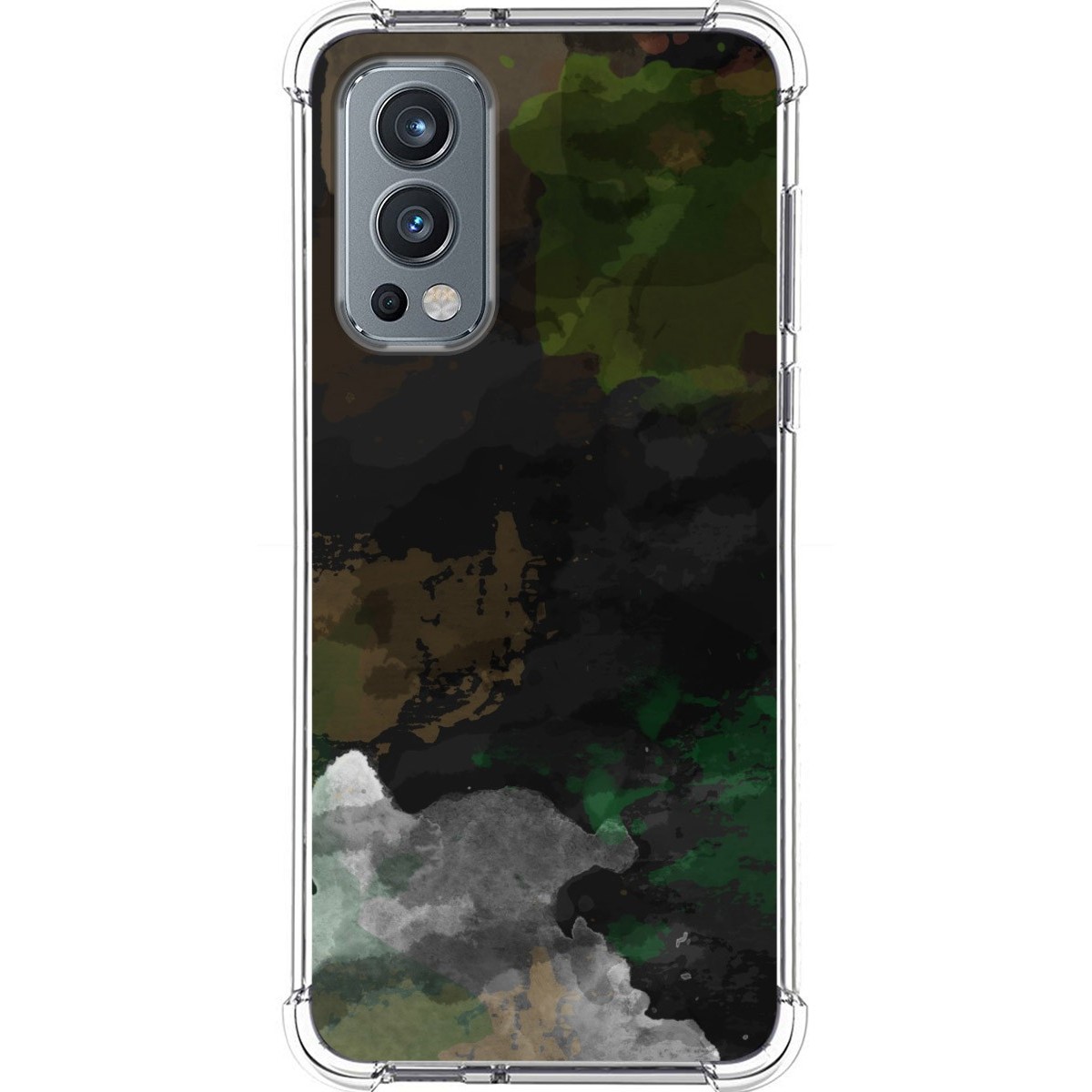 Funda Silicona Antigolpes para OnePlus Nord 2 5G diseño Acuarela 12 Dibujos