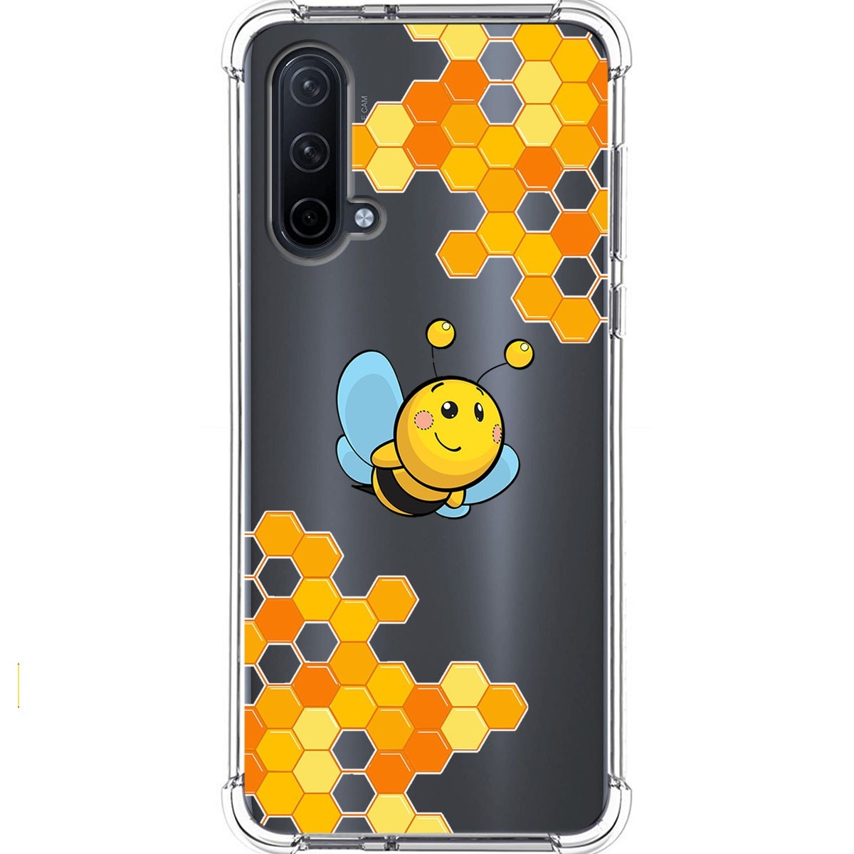 Funda Silicona Antigolpes para OnePlus Nord CE 5G diseño Abeja Dibujos