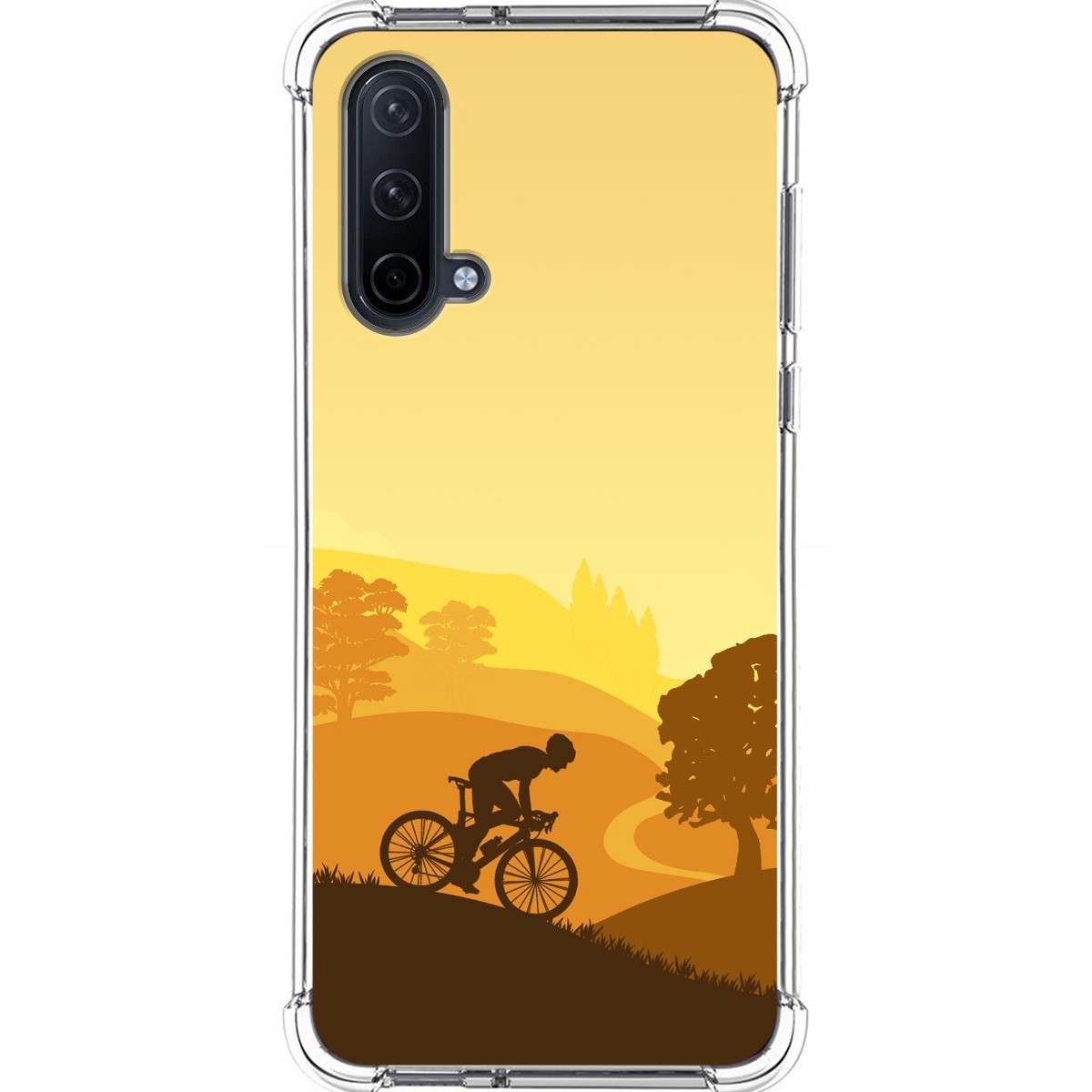 Funda Silicona Antigolpes para OnePlus Nord CE 5G diseño Ciclista Dibujos