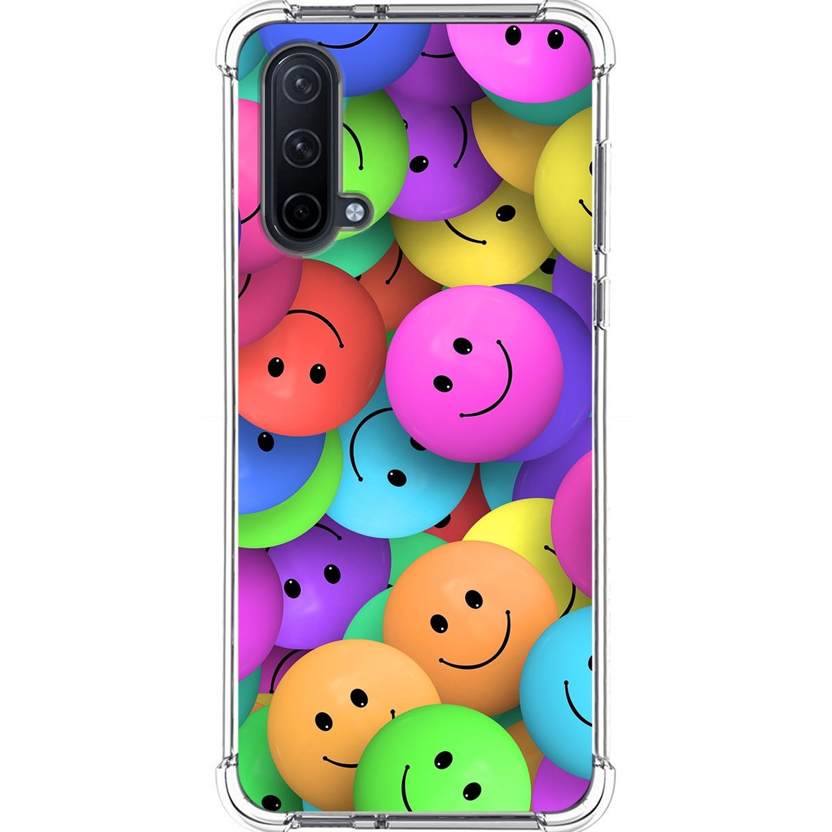 Funda Silicona Antigolpes para OnePlus Nord CE 5G diseño Smile Dibujos