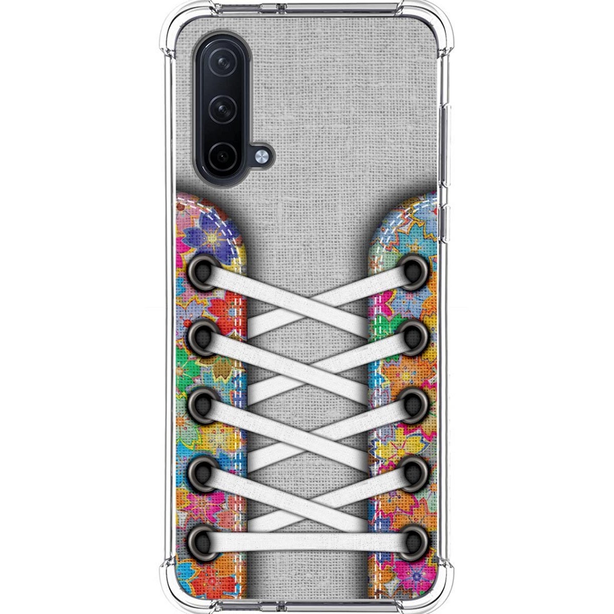 Funda Silicona Antigolpes para OnePlus Nord CE 5G diseño Zapatillas 04 Dibujos