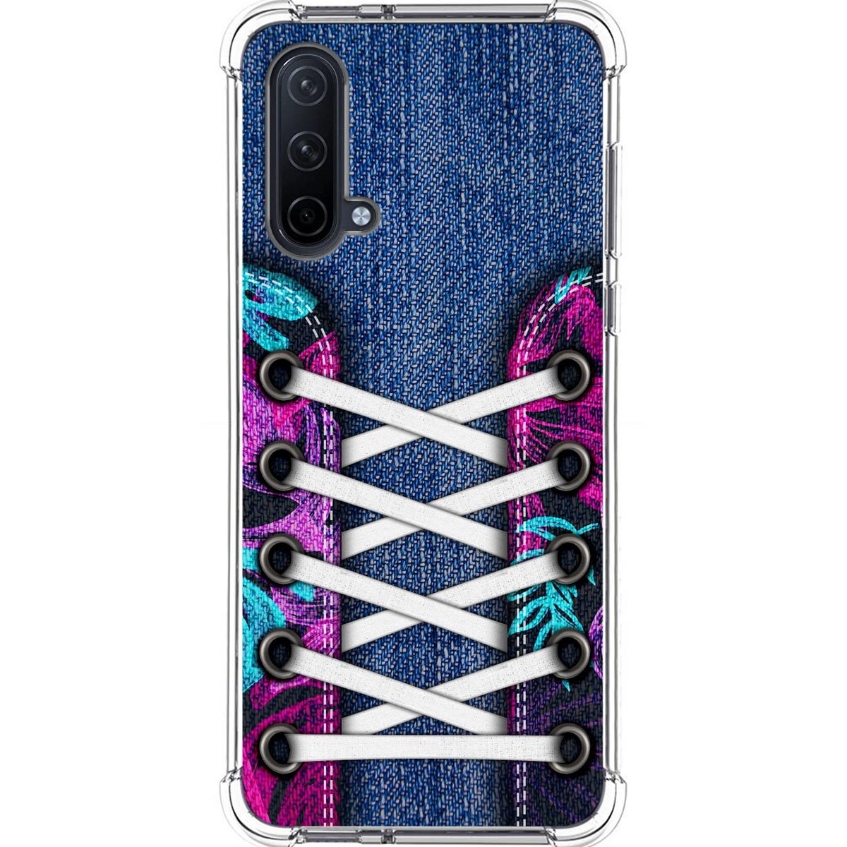 Funda Silicona Antigolpes para OnePlus Nord CE 5G diseño Zapatillas 06 Dibujos