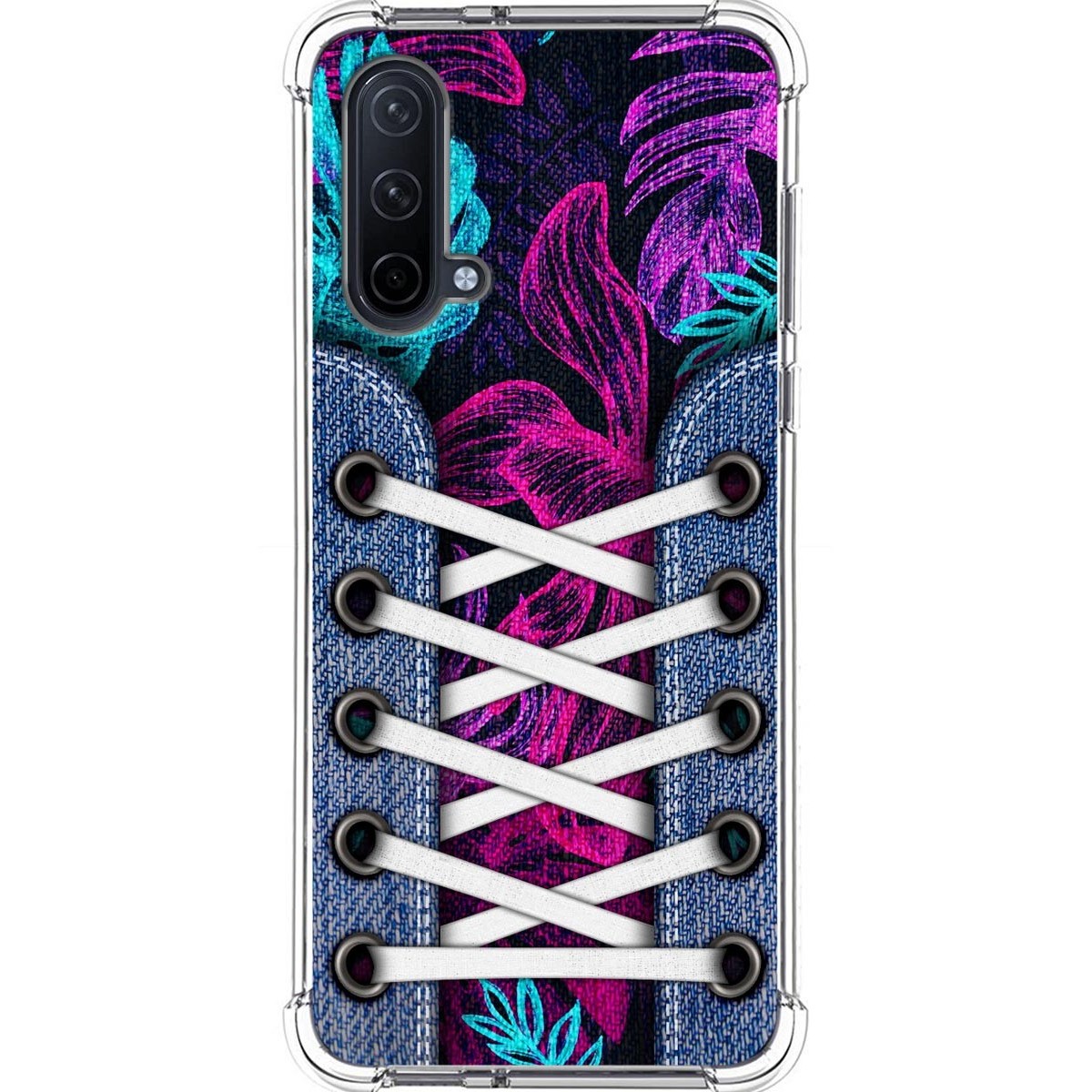 Funda Silicona Antigolpes para OnePlus Nord CE 5G diseño Zapatillas 07 Dibujos