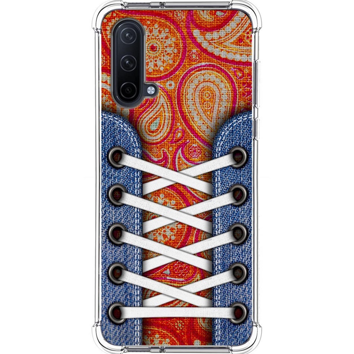Funda Silicona Antigolpes para OnePlus Nord CE 5G diseño Zapatillas 10 Dibujos