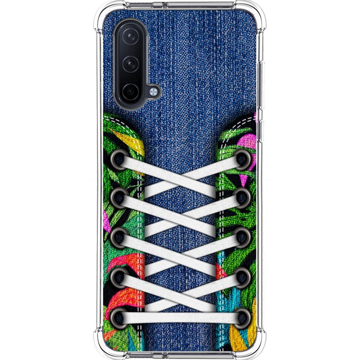 Funda Silicona Antigolpes para OnePlus Nord CE 5G diseño Zapatillas 13 Dibujos
