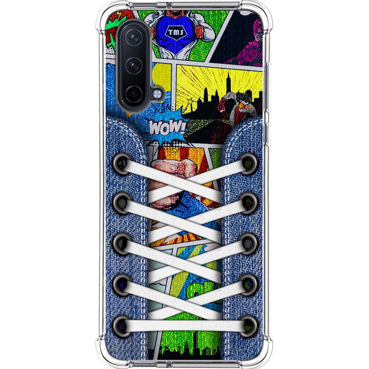 Funda Silicona Antigolpes para OnePlus Nord CE 5G diseño Zapatillas 14 Dibujos