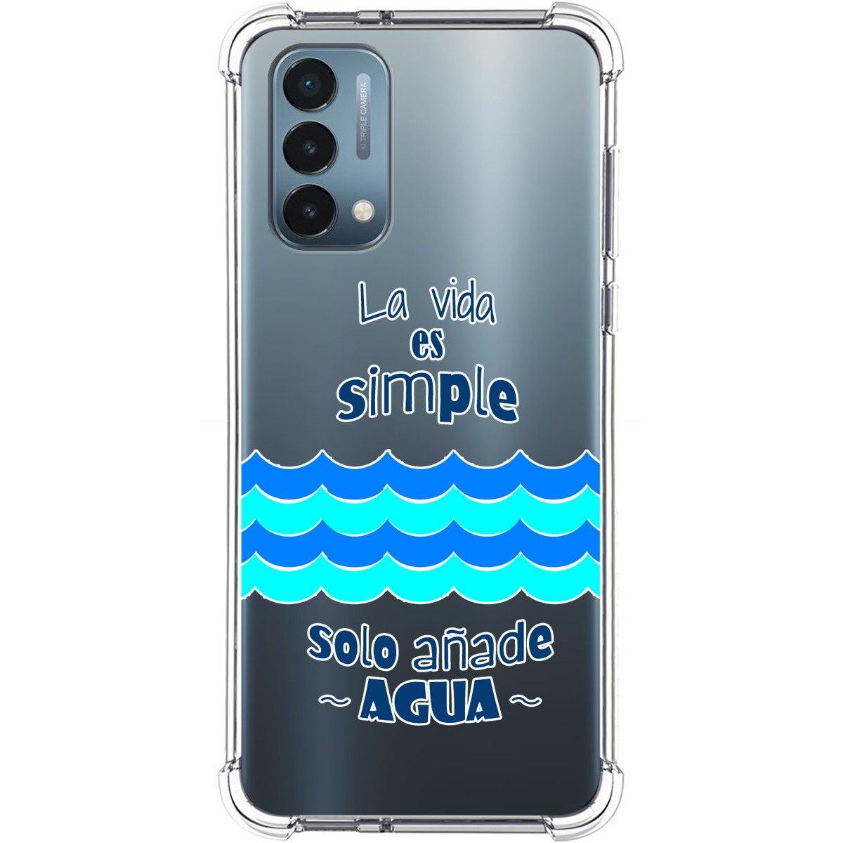 Funda Silicona Antigolpes para OnePlus Nord N200 5G diseño Agua Dibujos
