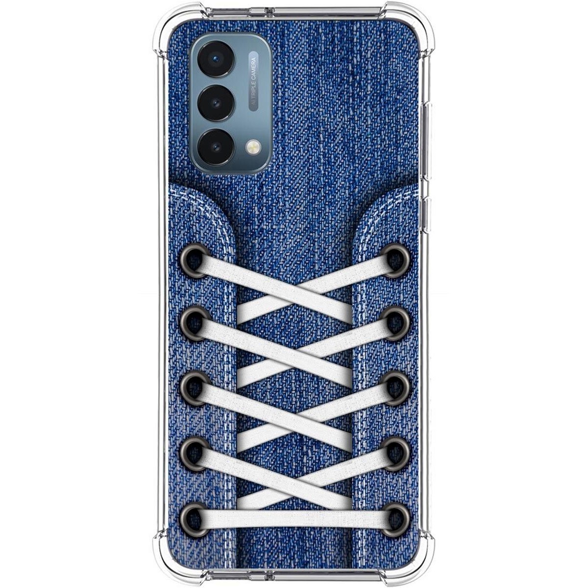 Funda Silicona Antigolpes para OnePlus Nord N200 5G diseño Zapatillas 01 Dibujos