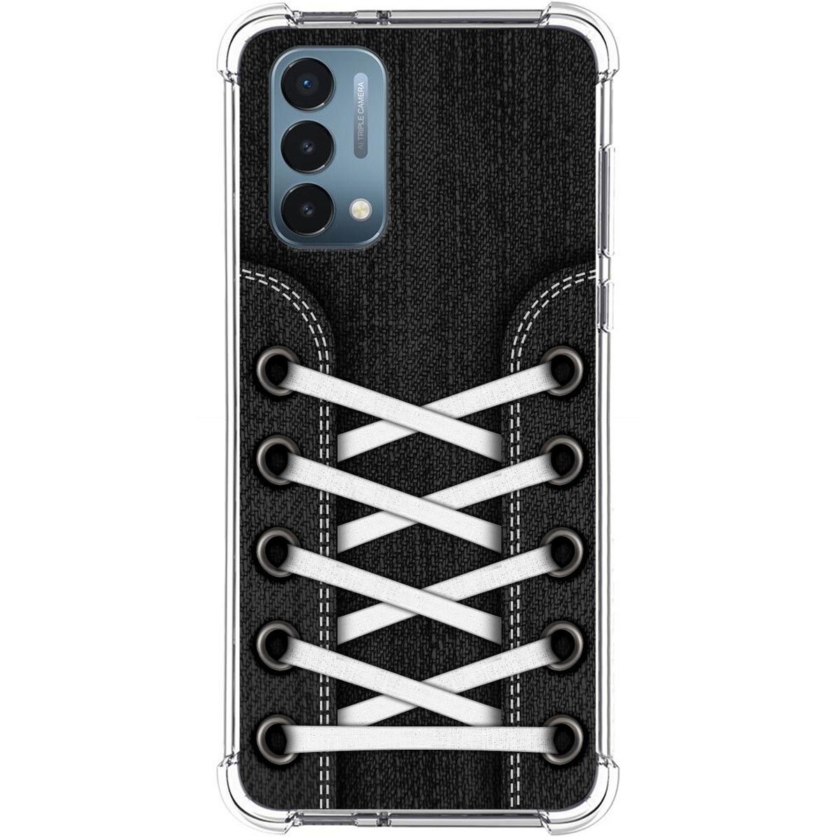 Funda Silicona Antigolpes para OnePlus Nord N200 5G diseño Zapatillas 02 Dibujos