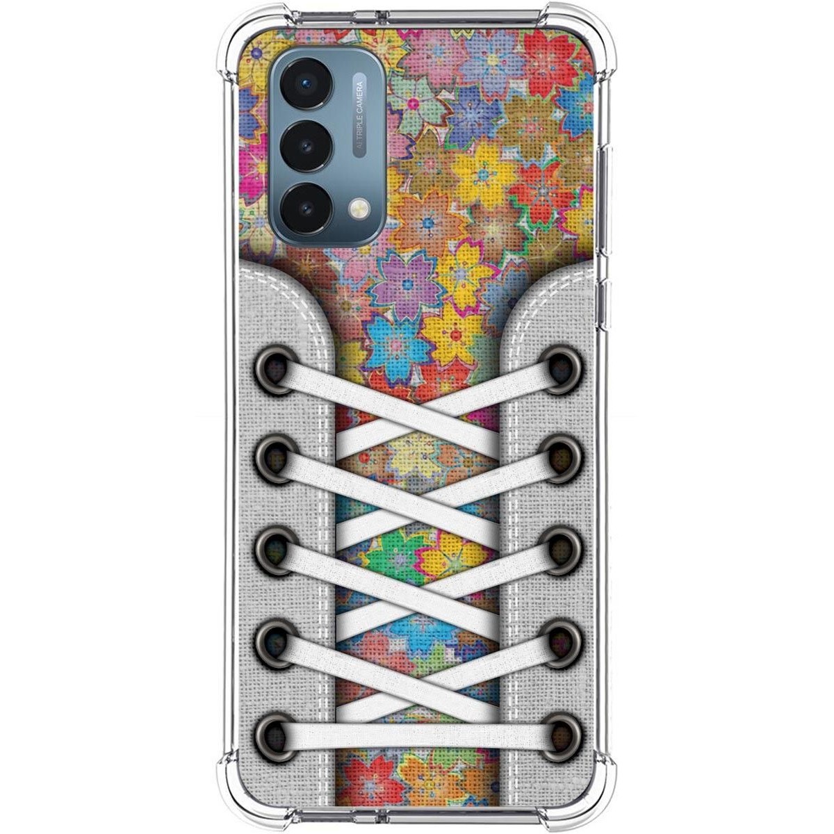 Funda Silicona Antigolpes para OnePlus Nord N200 5G diseño Zapatillas 05 Dibujos