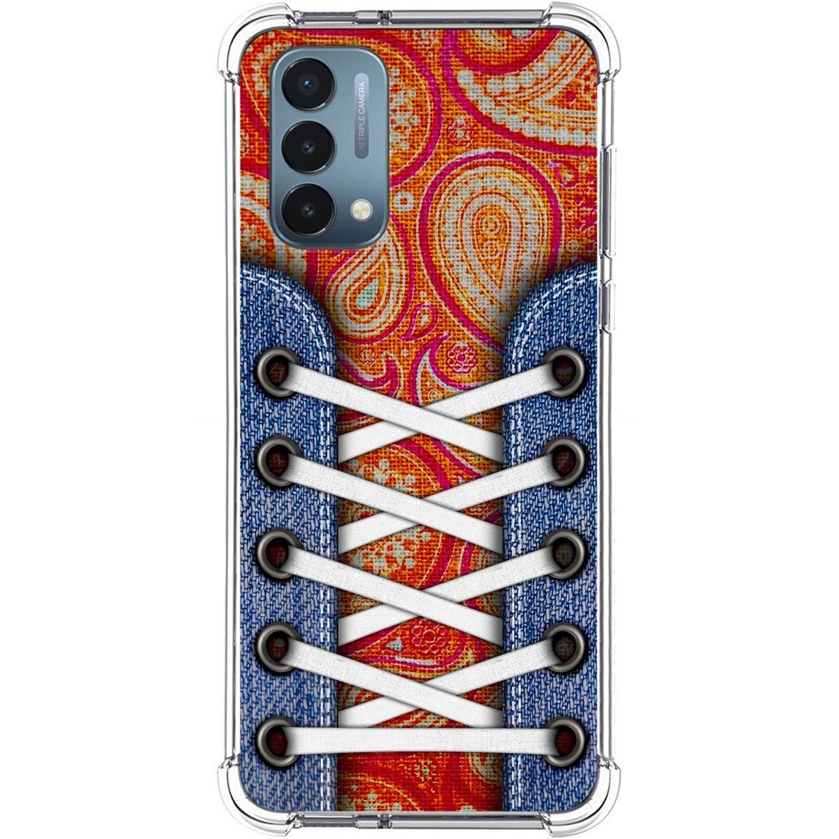 Funda Silicona Antigolpes para OnePlus Nord N200 5G diseño Zapatillas 10 Dibujos