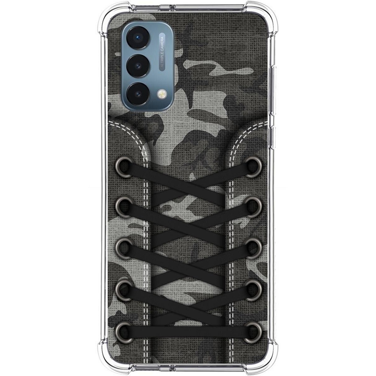Funda Silicona Antigolpes para OnePlus Nord N200 5G diseño Zapatillas 15 Dibujos