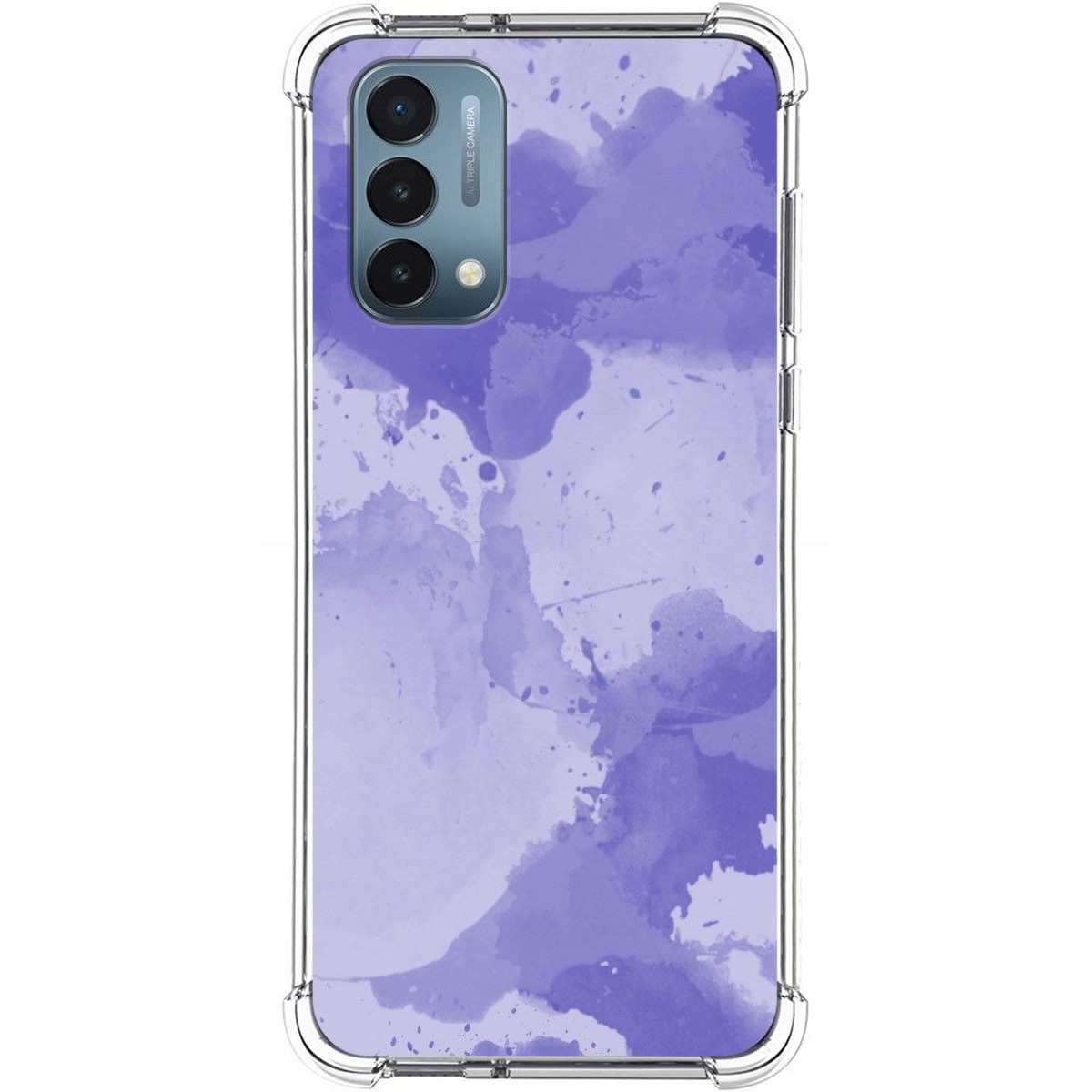 Funda Silicona Antigolpes para OnePlus Nord N200 5G diseño Acuarela 01 Dibujos
