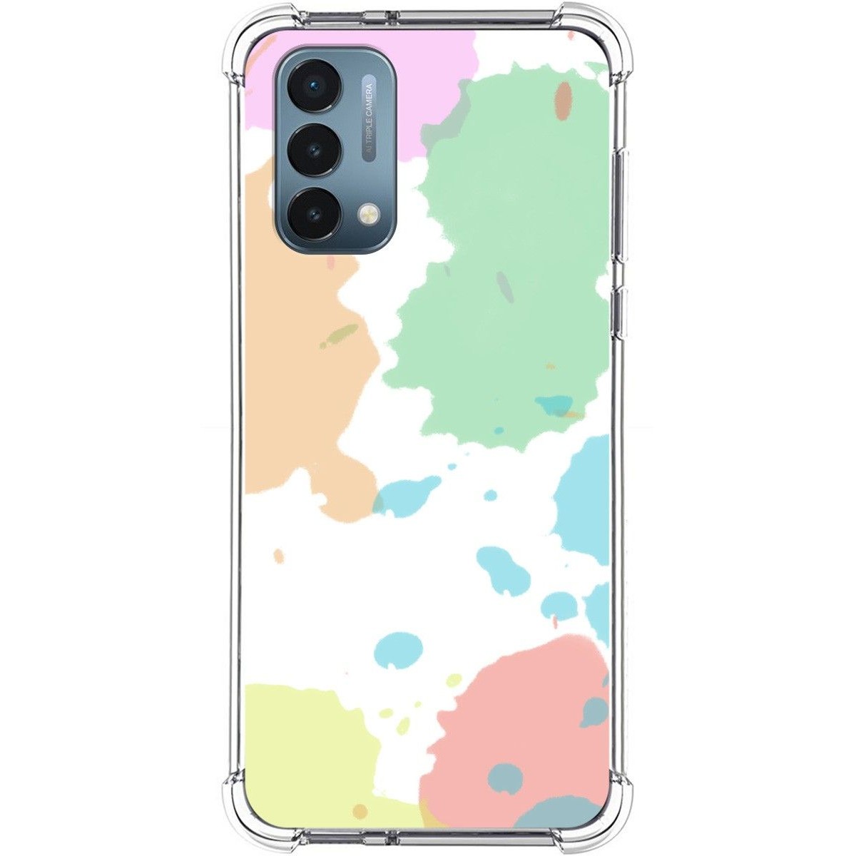 Funda Silicona Antigolpes para OnePlus Nord N200 5G diseño Acuarela 05 Dibujos