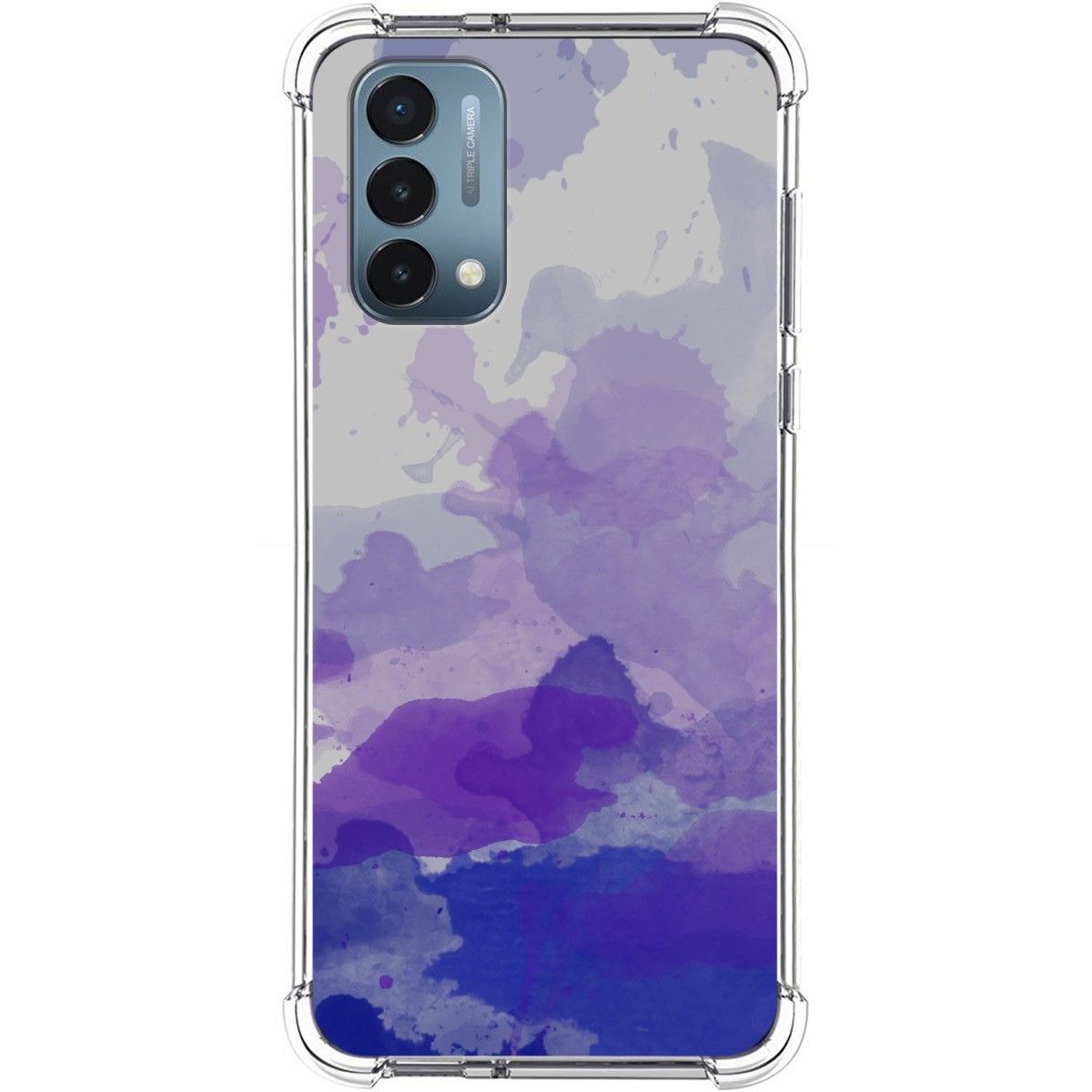 Funda Silicona Antigolpes para OnePlus Nord N200 5G diseño Acuarela 09 Dibujos