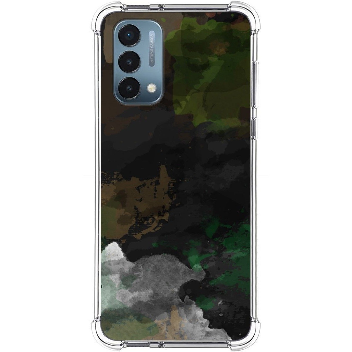 Funda Silicona Antigolpes para OnePlus Nord N200 5G diseño Acuarela 12 Dibujos