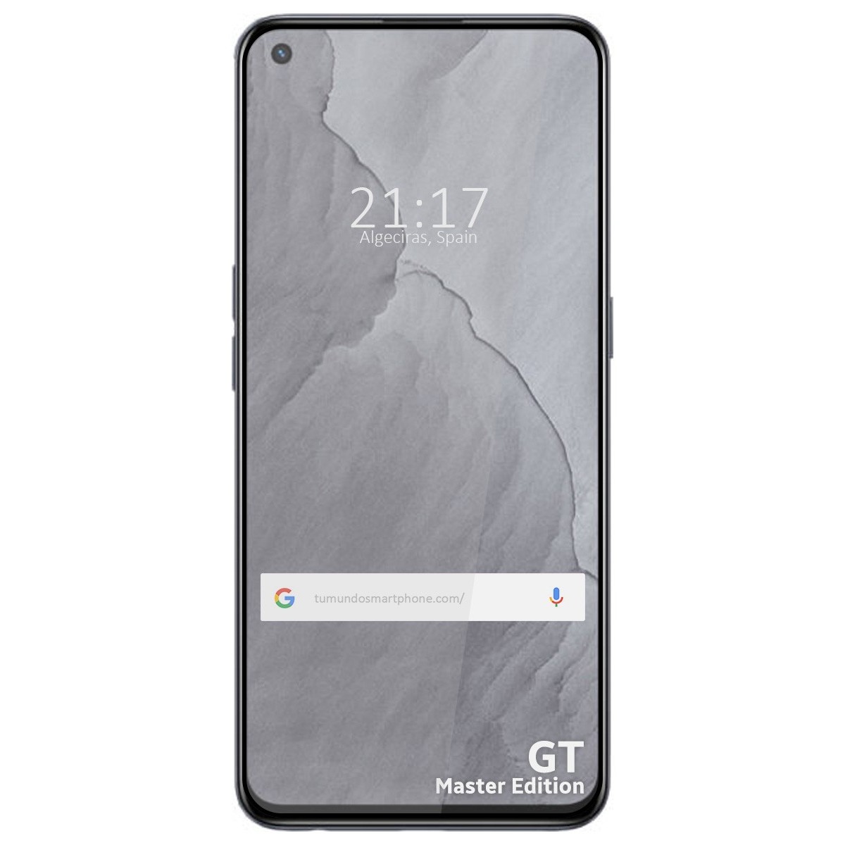 Protector Cristal Templado Completo 5D Full Glue Negro para Realme GT Master Edition Vidrio