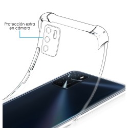 Funda Silicona Antigolpes Transparente para Oppo A16 / A16s 2
