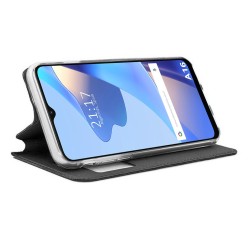 Funda Libro Soporte con Ventana para Oppo A16 / A16s color Negra 2