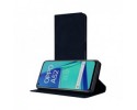 Funda Polipiel con tarjetero para Oppo A52 / A72 color Azul