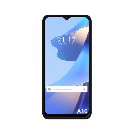 Funda Silicona Líquida Ultra Suave para Oppo A16 / A16s color Negra