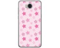 Funda Gel Tpu para Huawei Y6 2017 Diseño Flores Dibujos