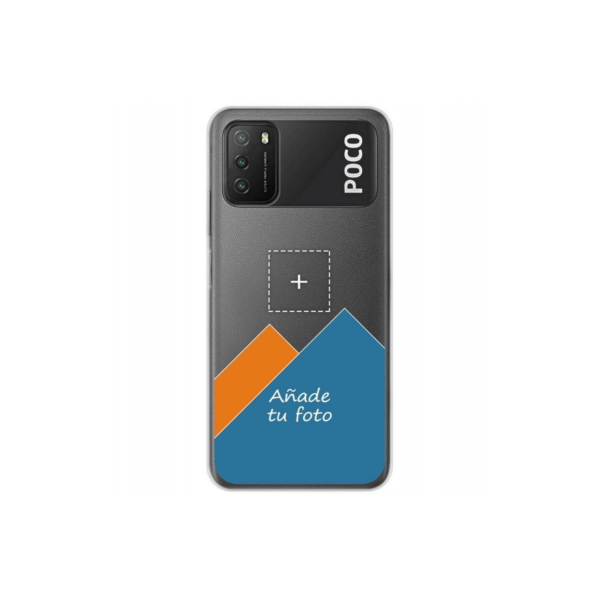 Personaliza tu Funda Pc + Tpu 360 con tu Fotografia para Xiaomi POCO M3 dibujo personalizada