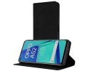 Funda Polipiel con tarjetero para Oppo A52 / A72 color Negra
