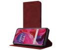 Funda Polipiel con tarjetero para Oppo A54 5G / A74 5G color Roja