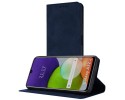 Funda Polipiel con tarjetero para Samsung Galaxy A22 4G / M22 color Azul