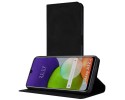 Funda Polipiel con tarjetero para Samsung Galaxy A22 4G / M22 color Negra