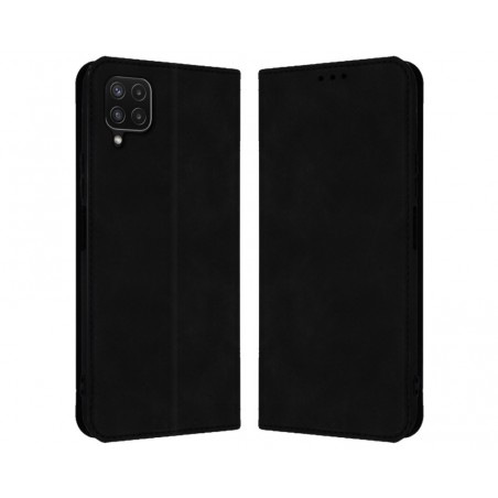 Funda Polipiel con tarjetero para Samsung Galaxy A22 4G / M22 color Negra