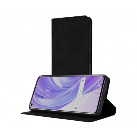 Funda Polipiel con tarjetero para Xiaomi Mi 11 Lite 4G / 5G / 5G NE color Negra